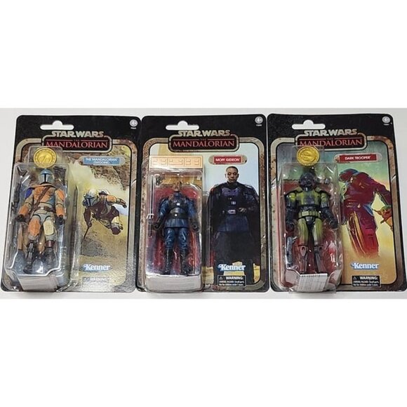Star Wars The Mandalorian Dark Trooper & Mandalorian 6